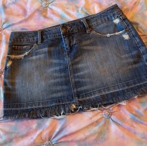 Mini Denim Skirt